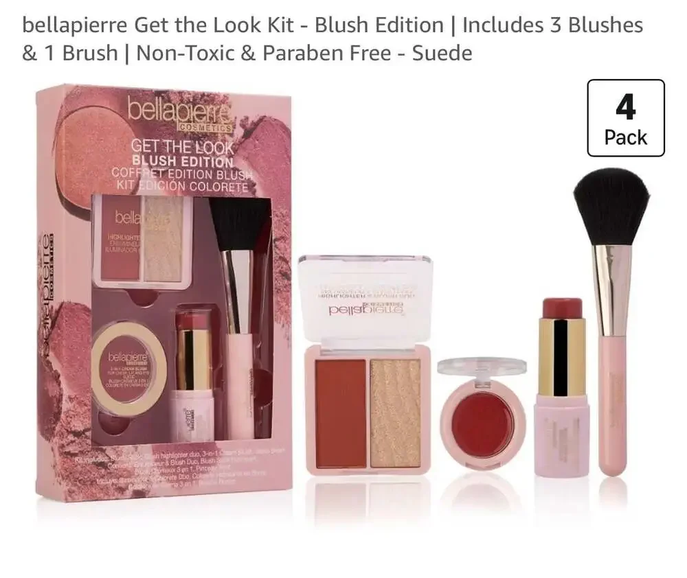 Bellapierre Cosmetics Get The Look Kit - Blush Edition Suede